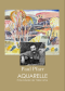 poster of exhibition Paul Pfarr showing a watercolour landscape and a portrait of the Artist