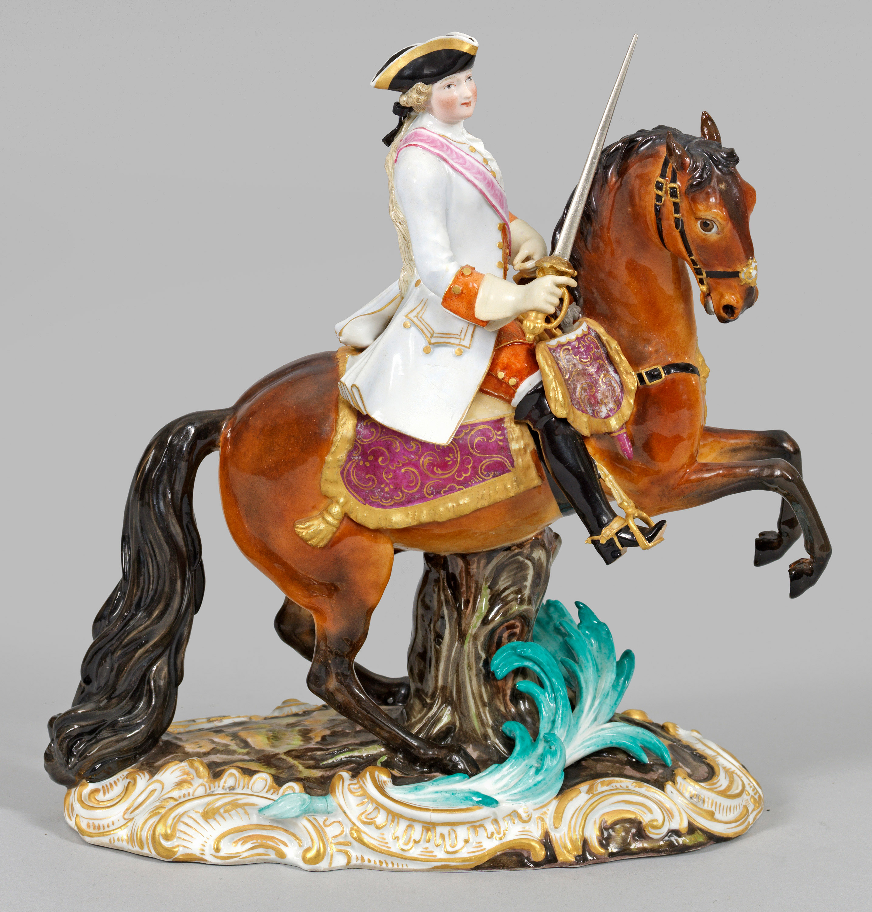 Екатерина2 с конем Екатерина 2